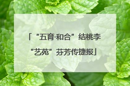 “五育·和合”结桃李 “艺苑”芬芳传捷报