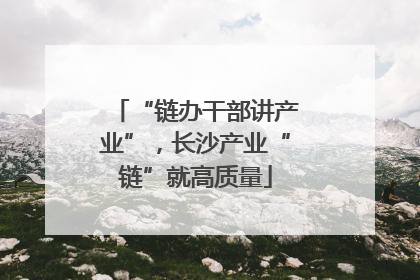 “链办干部讲产业”，长沙产业“链”就高质量