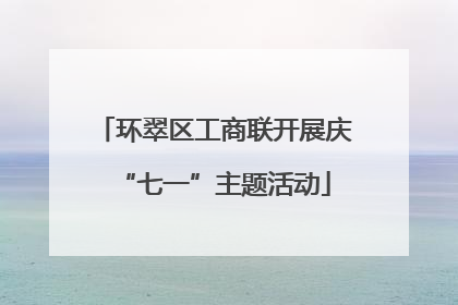 环翠区工商联开展庆“七一”主题活动