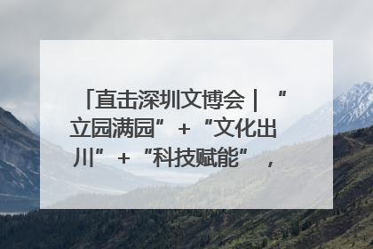 直击深圳文博会｜“立园满园”+“文化出川”+“科技赋能”，成都传媒发布三大文创领域合作清单