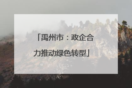 禹州市：政企合力推动绿色转型