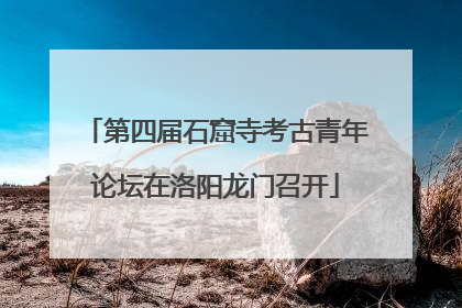 第四届石窟寺考古青年论坛在洛阳龙门召开