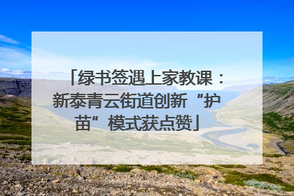 绿书签遇上家教课：新泰青云街道创新“护苗”模式获点赞