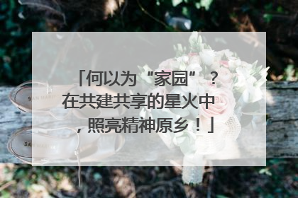 何以为“家园”？在共建共享的星火中，照亮精神原乡！