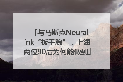 与马斯克Neuralink“扳手腕”，上海两位90后为何能做到