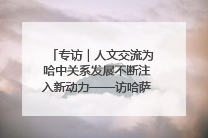 专访｜人文交流为哈中关系发展不断注入新动力——访哈萨克斯坦文化与信息部部长巴拉耶娃