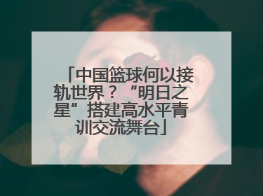 中国篮球何以接轨世界？“明日之星”搭建高水平青训交流舞台