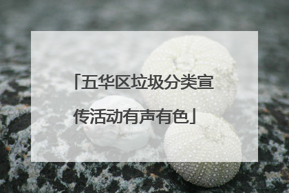 五华区垃圾分类宣传活动有声有色