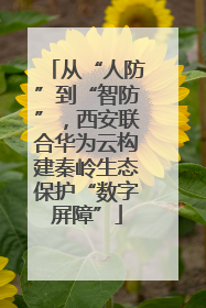 从“人防”到“智防”，西安联合华为云构建秦岭生态保护“数字屏障”