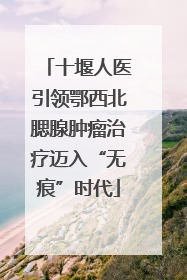 十堰人医引领鄂西北腮腺肿瘤治疗迈入“无痕”时代