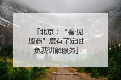 北京：“看·见殷商”展有了定时免费讲解服务
