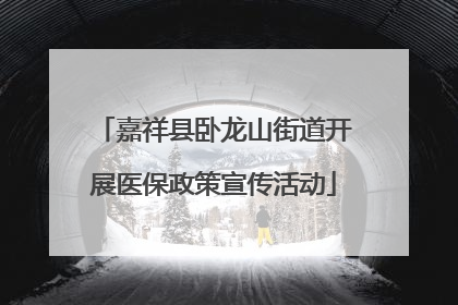 嘉祥县卧龙山街道开展医保政策宣传活动
