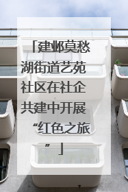 建邺莫愁湖街道艺苑社区在社企共建中开展“红色之旅”