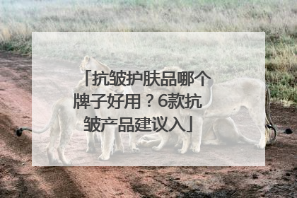 抗皱护肤品哪个牌子好用？6款抗皱产品建议入