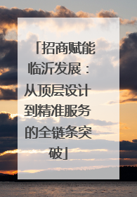 招商赋能临沂发展：从顶层设计到精准服务的全链条突破