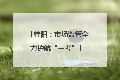 桂阳：市场监管全力护航“三考”