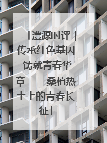 澧源时评｜传承红色基因 铸就青春华章——桑植热土上的青春长征