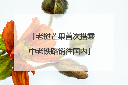 老挝芒果首次搭乘中老铁路销往国内