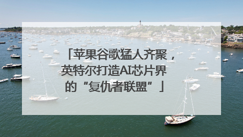 苹果谷歌猛人齐聚，英特尔打造AI芯片界的“复仇者联盟”