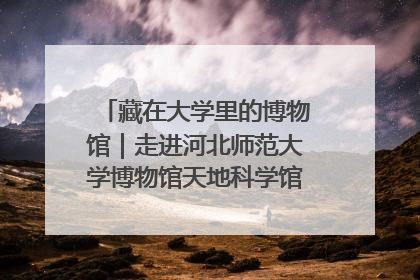 藏在大学里的博物馆|走进河北师范大学博物馆天地科学馆:在校园里赴一场“宇宙之约”