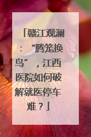 赣江观澜：“腾笼换鸟”，江西医院如何破解就医停车难？