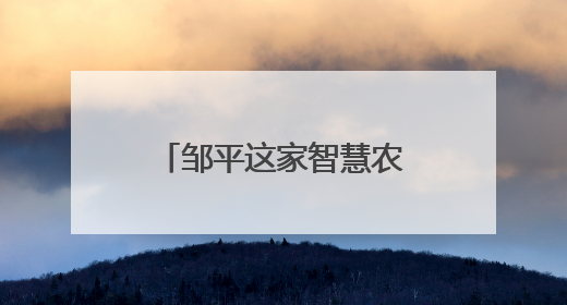 邹平这家智慧农场实现耕种管收全程无人精准作业