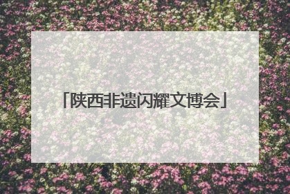 陕西非遗闪耀文博会