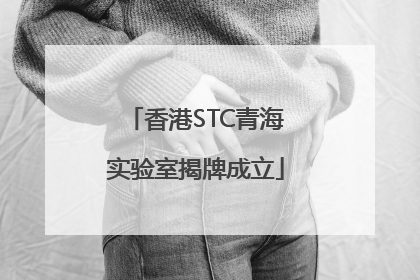 香港STC青海实验室揭牌成立
