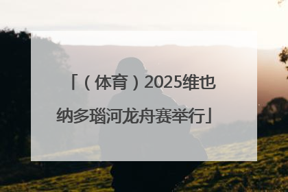 （体育）2025维也纳多瑙河龙舟赛举行