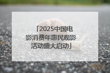 2025中国电影消费年惠民观影活动盛大启动