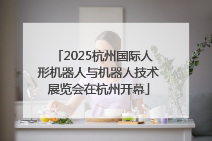 2025杭州国际人形机器人与机器人技术展览会在杭州开幕