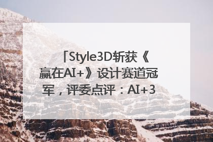 Style3D斩获《赢在AI+》设计赛道冠军，评委点评：AI+3D技术世界第一